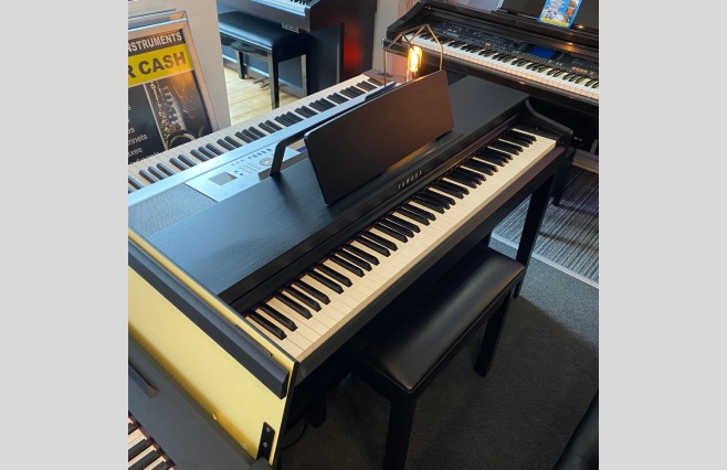 Used Yamaha CLP525 Black Walnut Digital Piano Complete Package - Image 4